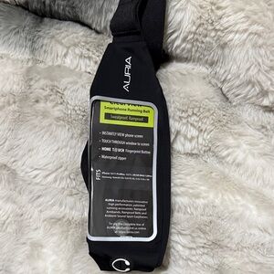 AURIA Black Smartphone Running Belt